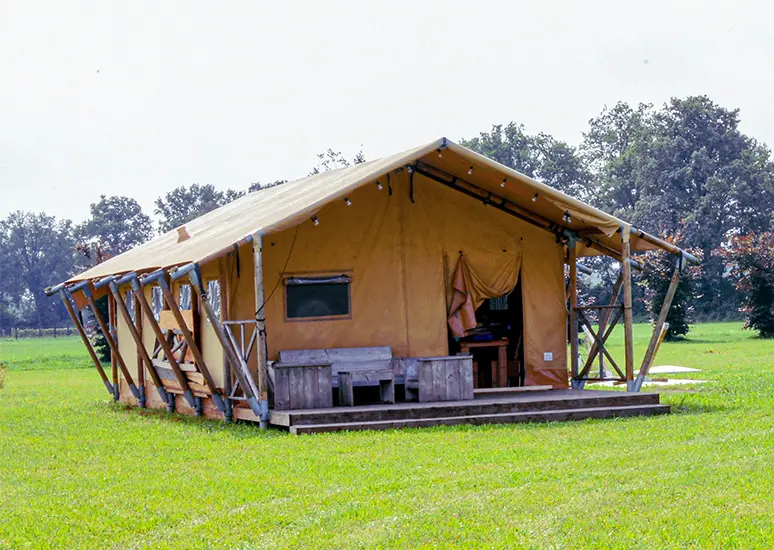 Glampingtent huren