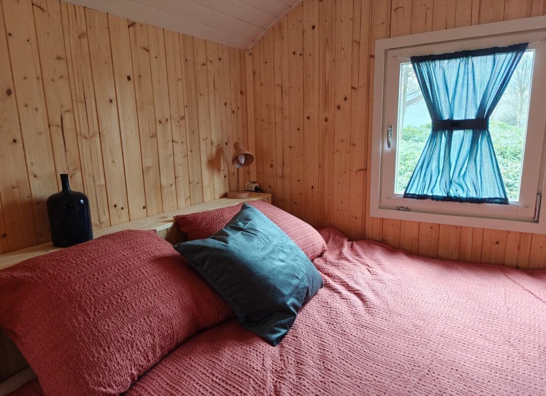 pipowagen slapen fijn bed