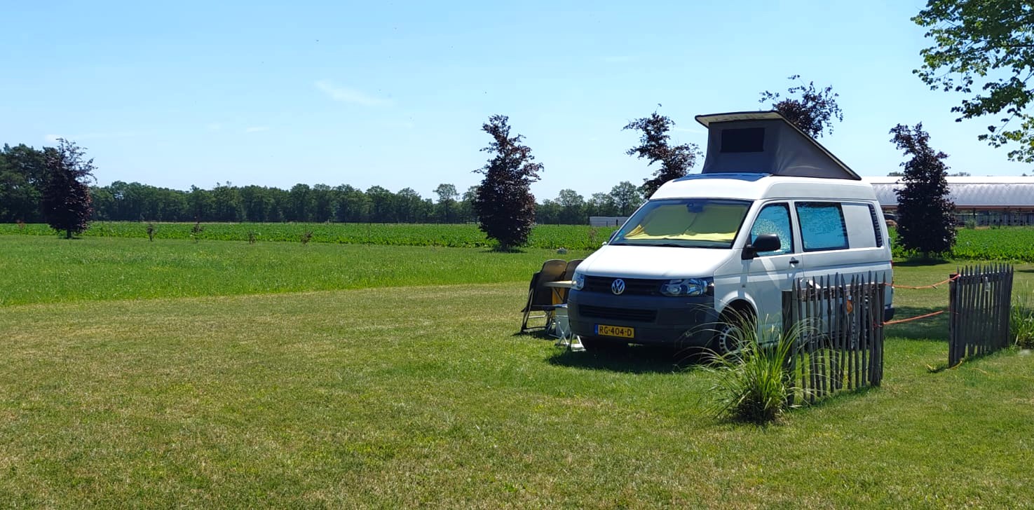 Rust en ruimte op de kampeervelden van De Lindershoeve